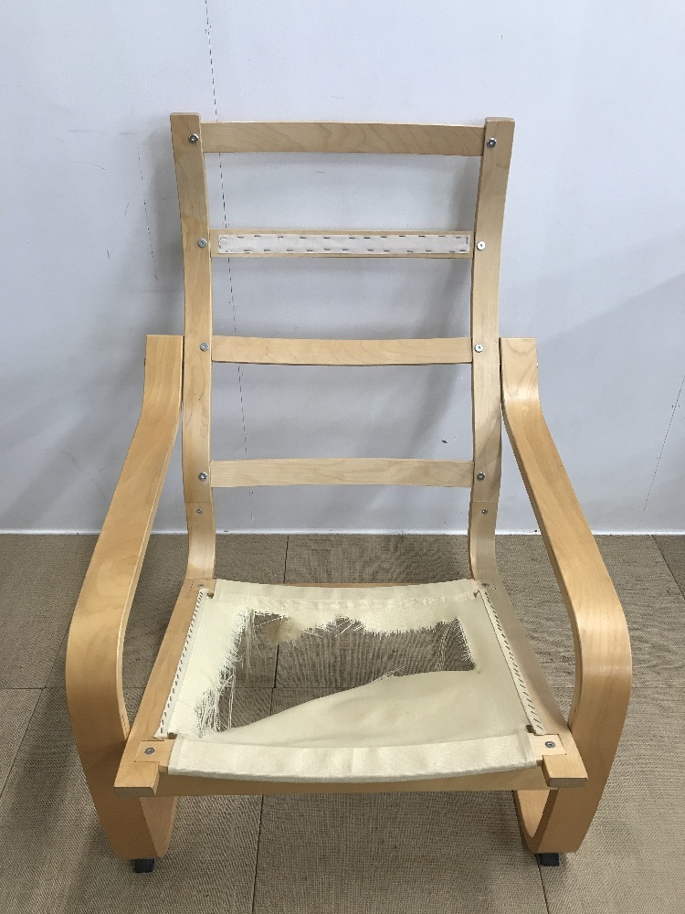 椅子の張り替えビフォーアフター