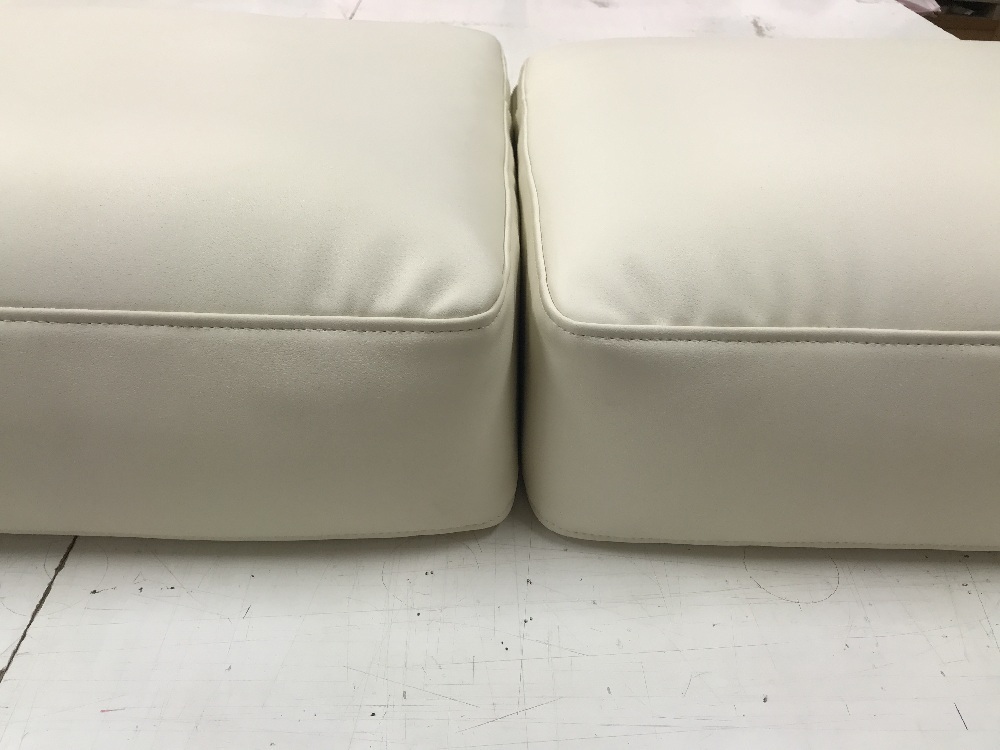 ソファ張り替え、バネ修理ビフォーアフター