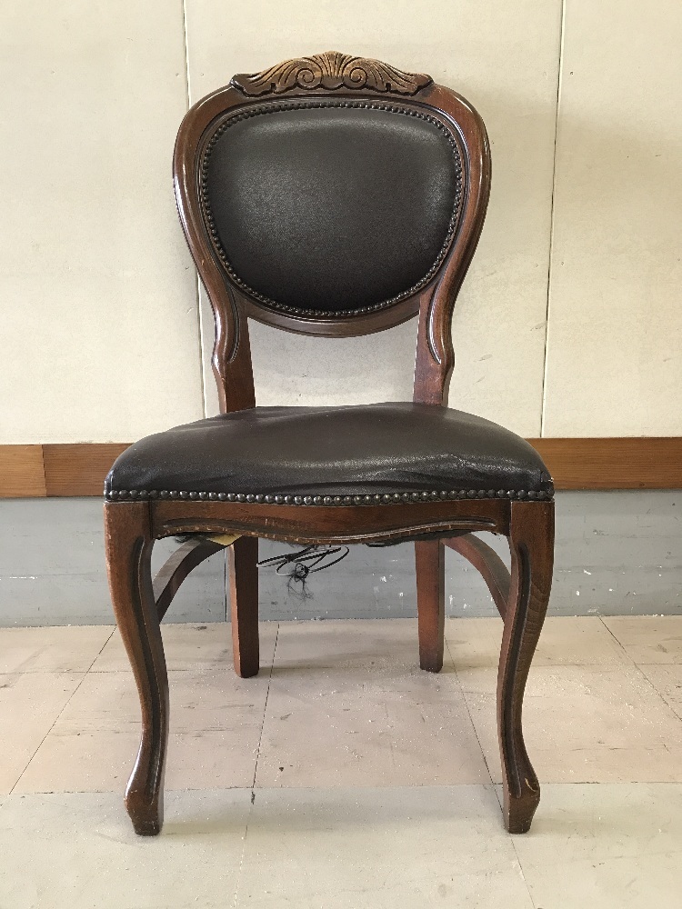 椅子の張り替えビフォーアフター