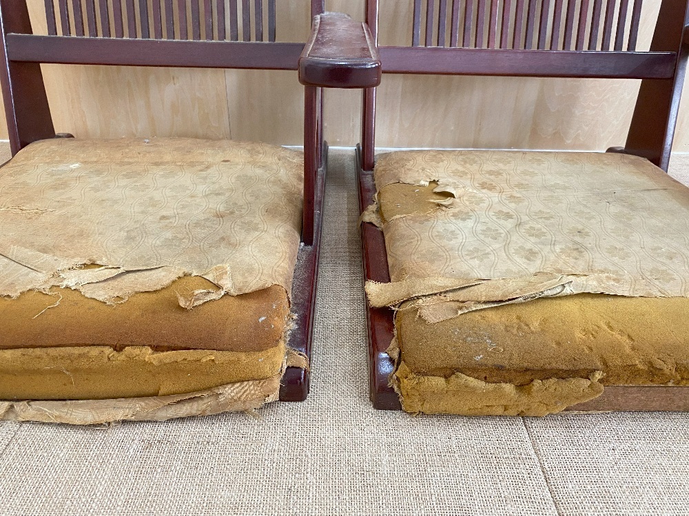 椅子の張り替えビフォーアフター
