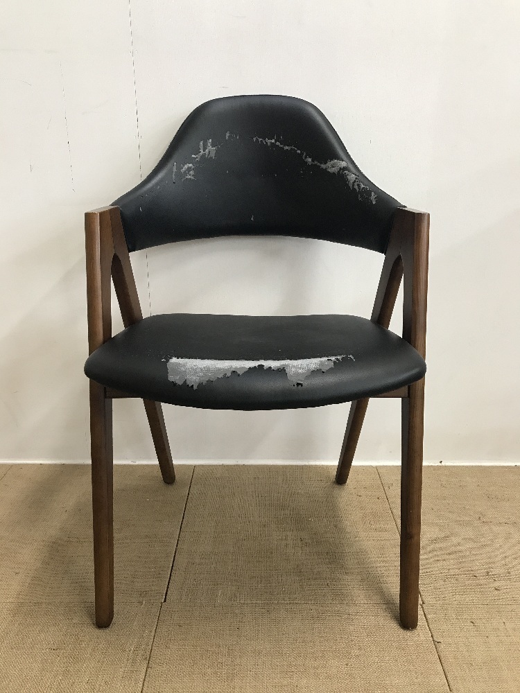 椅子の張り替えビフォーアフター