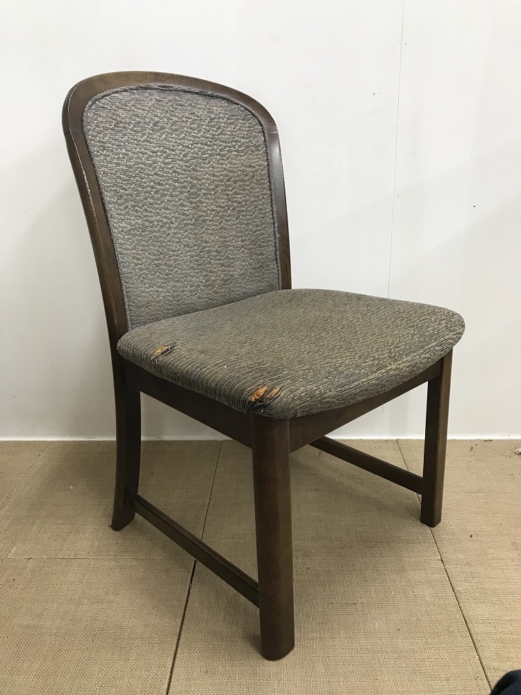 椅子の張り替えビフォーアフター