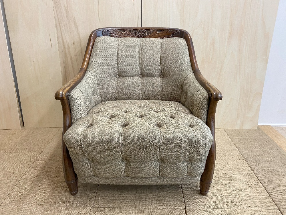 ソファ張り替え、バネ修理ビフォーアフター