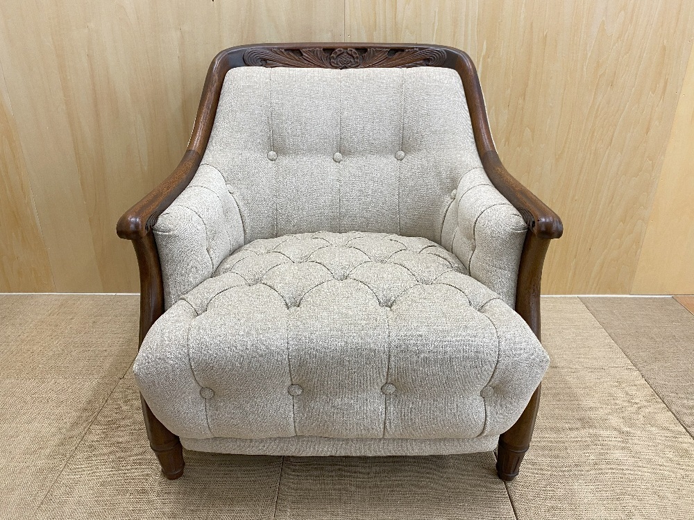 ソファ張り替え、バネ修理ビフォーアフター