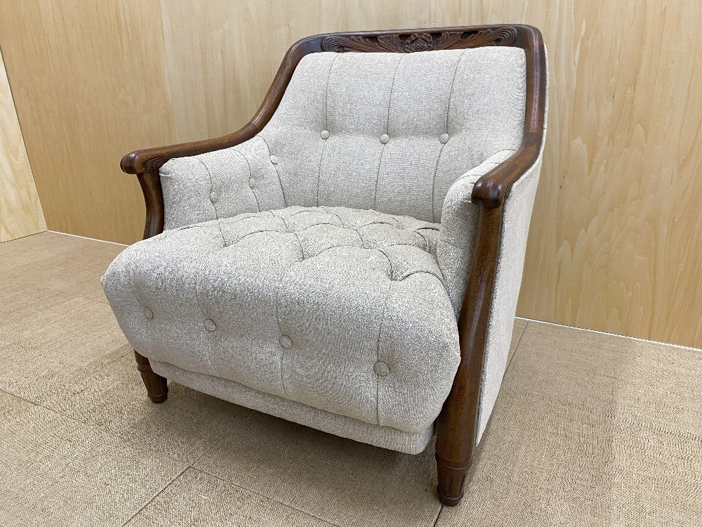 ソファ張り替え、バネ修理ビフォーアフター