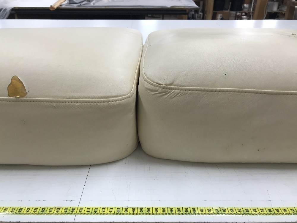 ソファ張り替え、バネ修理ビフォーアフター