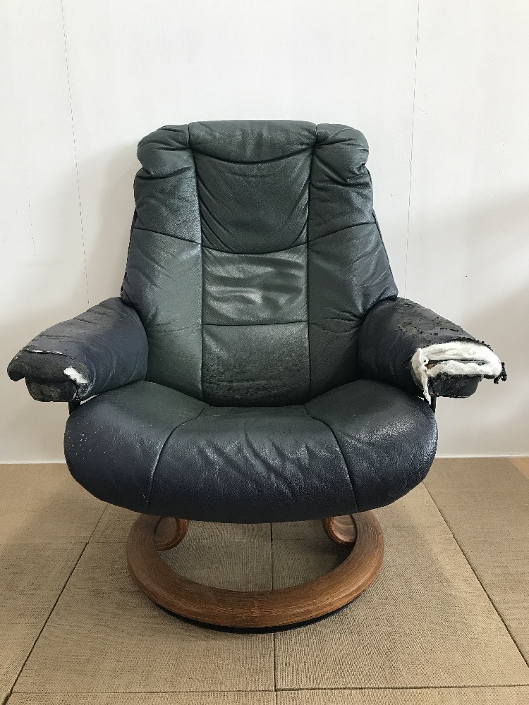 椅子の張り替えビフォーアフター