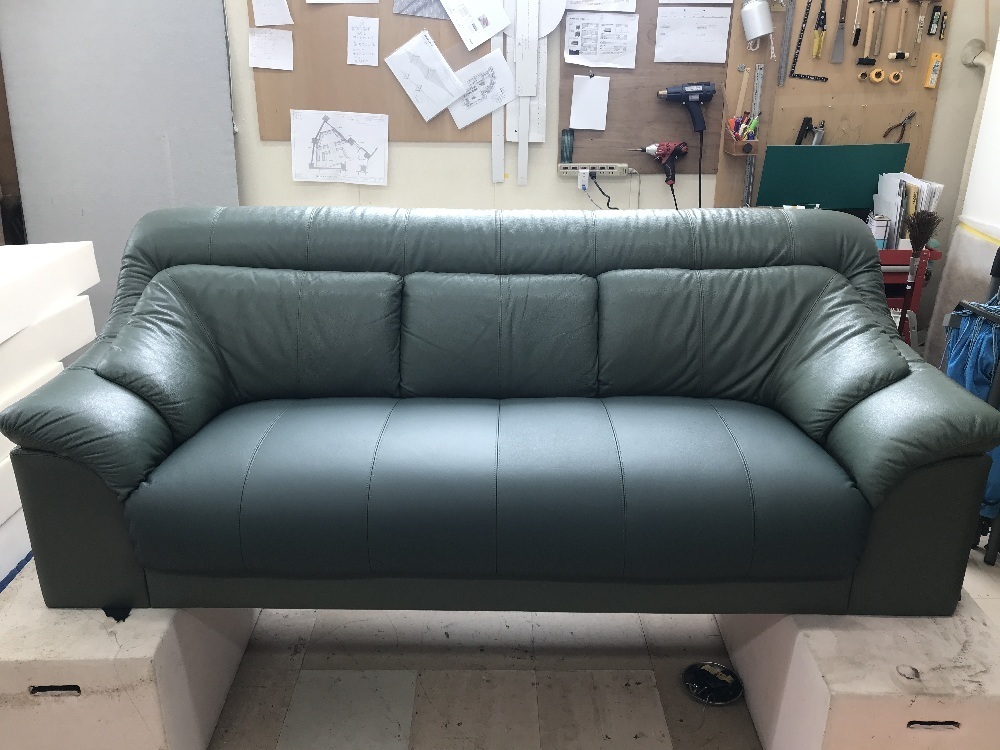 ソファの張り替えビフォーアフター