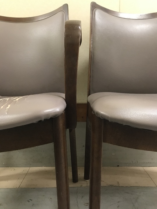 椅子の張り替えビフォーアフター