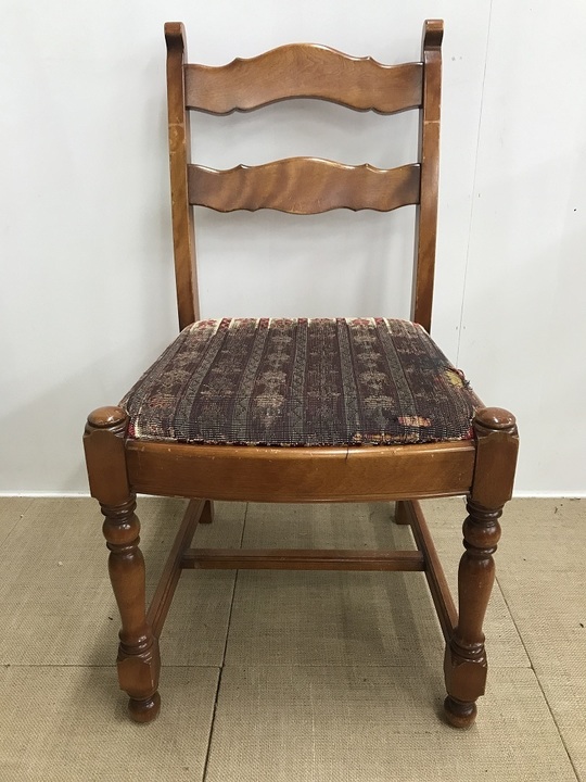 椅子の張り替えビフォーアフター