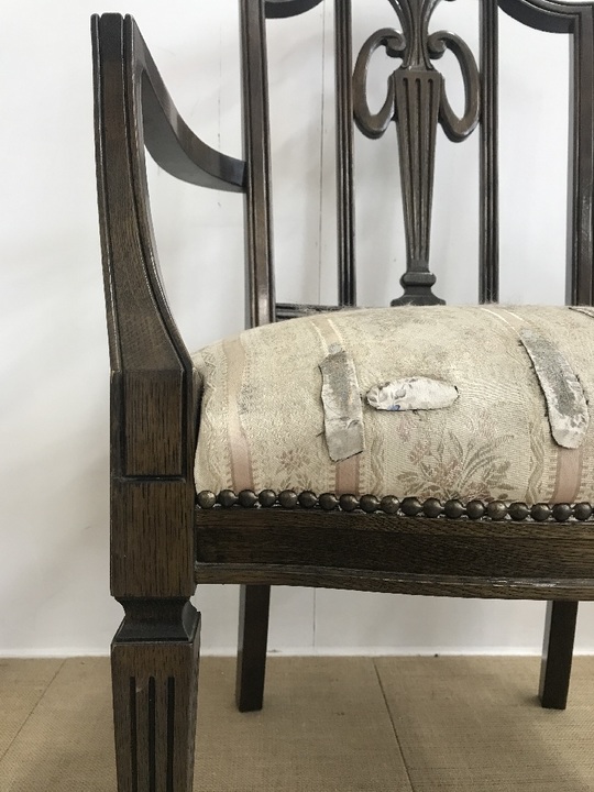 椅子の張り替えビフォーアフター