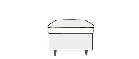 オットマンの張り替え修理「イマトク工芸」埼玉県所沢市