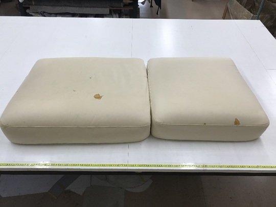 ソファ張り替え、バネ修理ビフォー