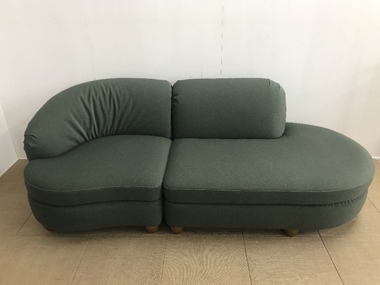 3人掛けソファ張り替え、バネ修理アフター