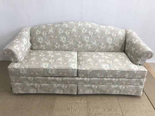 ソファ張り替え、バネ修理ビフォーアフター