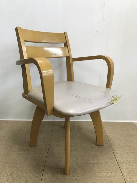 椅子の張り替えビフォーアフター