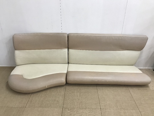 ソファ張り替え、バネ修理ビフォー