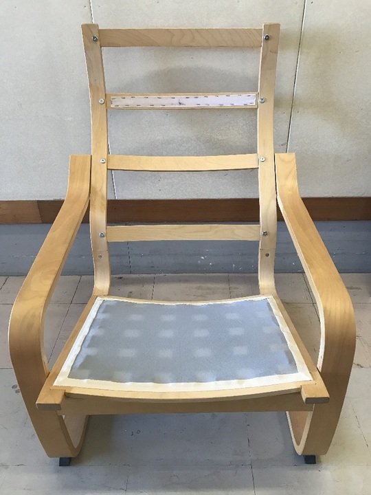 椅子の張り替えビフォーアフター