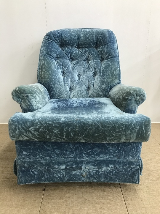 ソファ張り替え、バネ修理ビフォー