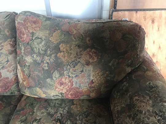 ソファ張り替え、バネ修理ビフォーアフター