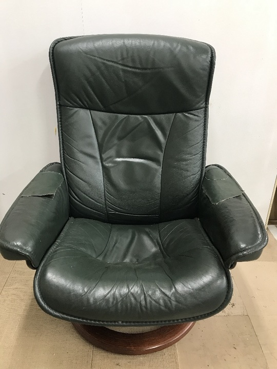 ソファ張り替え、バネ修理ビフォー