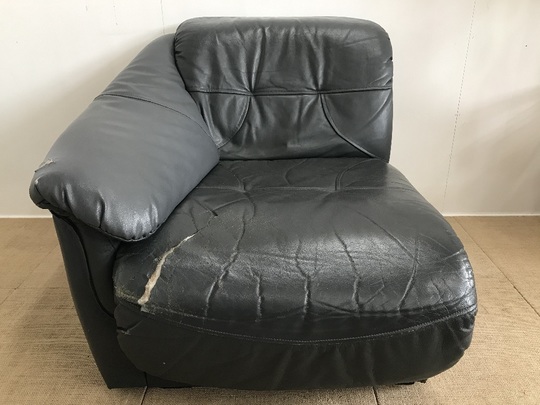 ソファ張り替え、バネ修理ビフォーアフター