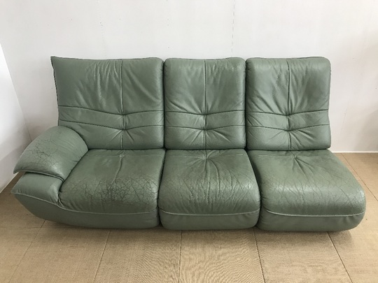 ソファ張り替え、バネ修理ビフォー