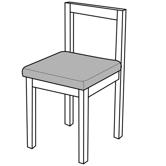 ダイニングチェア②の張り替え修理「イマトク工芸」埼玉県所沢市