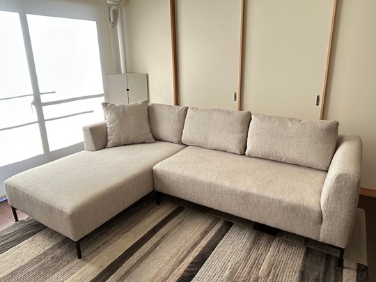 ソファ張り替え、バネ修理アフター