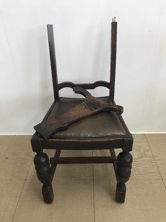 椅子の張り替えビフォーアフター