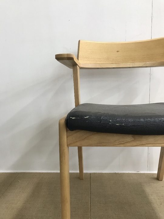 椅子の張り替えビフォーアフター