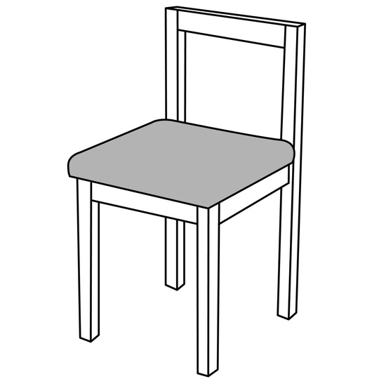 ダイニングチェア①の張り替え修理「イマトク工芸」埼玉県所沢市